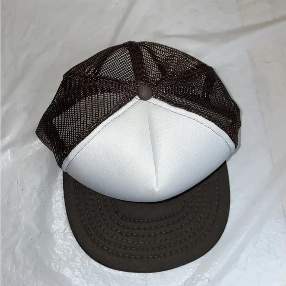 Raging Cow Snapback - KC Brand Hat - Mesh - Trucker Style Hat - Brown - Picture 4 of 5